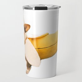 Banana Corgi Travel Mug