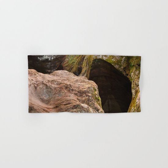 Gobble Rock Cave Hand & Bath Towel