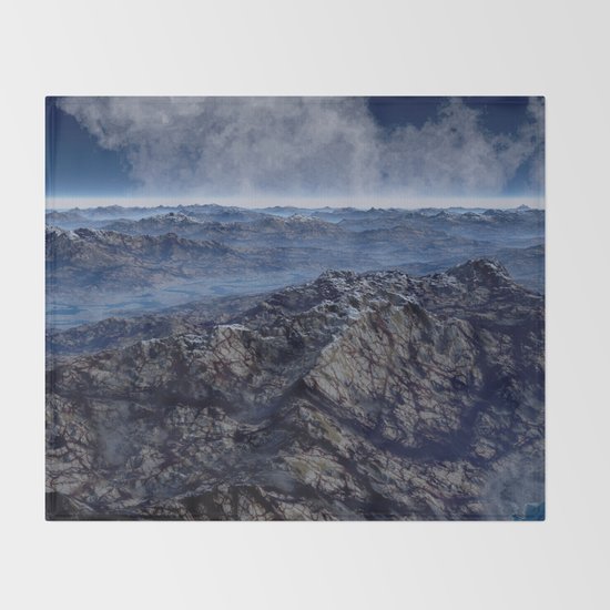 Welcome To Planet X Throw Blanket