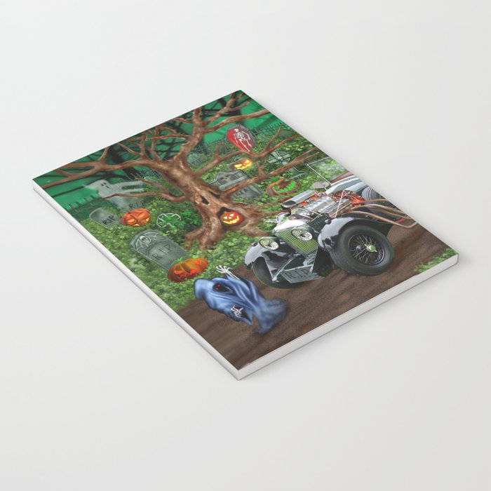 Graveyard Ghost Tours Notebook By Holbrookartproductions Society6