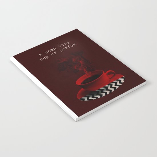 "Twin Peaks" - A damn fine cup of coffee Notebook