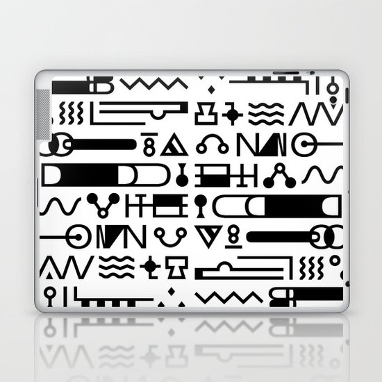 Blood On The Wall Laptop & iPad Skin