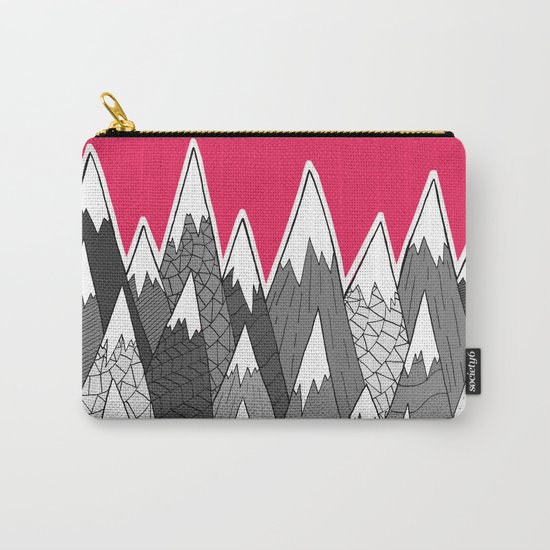 The Tall Grey Mountains Carry-All Pouch