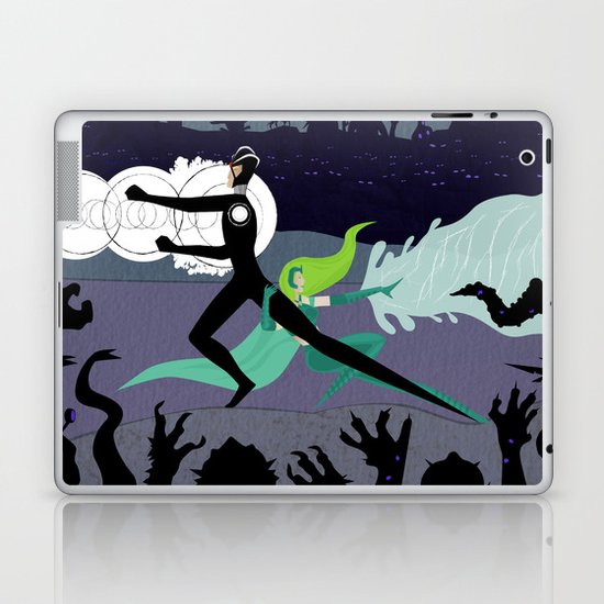 Power Couple Laptop & iPad Skin