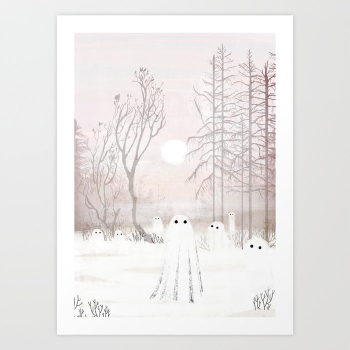 Ghosts of The Solstice Art Print