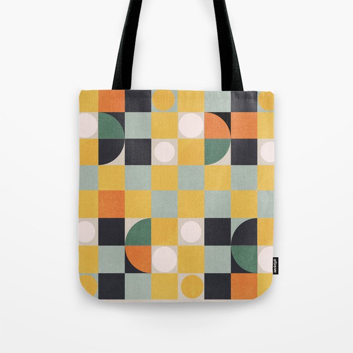 Colorful Geometric Abstract Art 29 Tote Bag