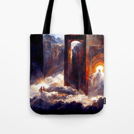 Ascending to the Gates of Heaven Tote Bag