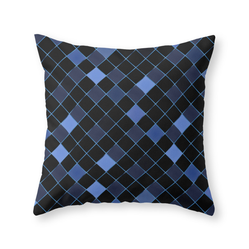 Mosaic On Glass 6 Throw Pillow by pucipuci