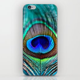 Peacock Feather iPhone Skin