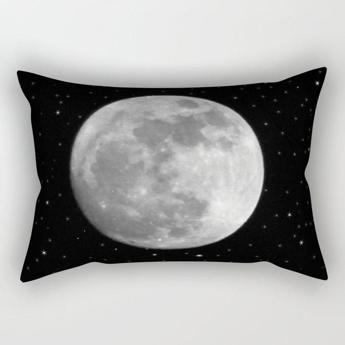 Moon and Stars Rectangular Pillow