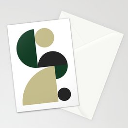 Arch circle composition 1 Stationery Card