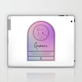 Gemini Zodiac | Iridescent Arches Laptop Skin