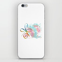 You Have Real Strength Inspirational Art iPhone Skin