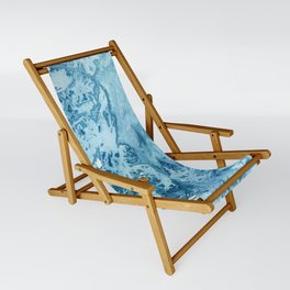 Sea Whip Coral Print Sling Chair