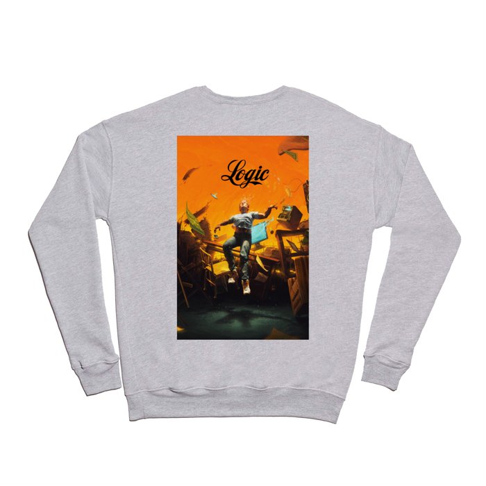 logic no pressure 2020 Crewneck Sweatshirt by bru250 Society6