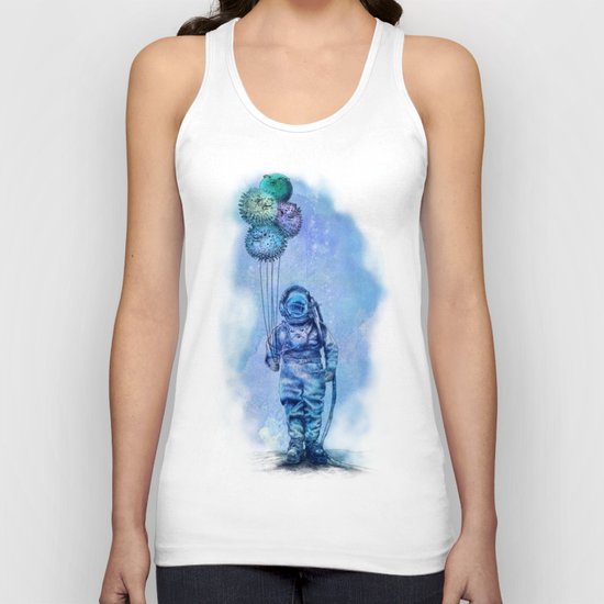 Balloon Fish Unisex Tank Top