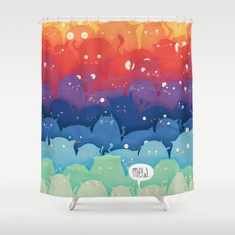 Cats Galore!  Shower Curtain
