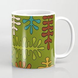 Matisse cutouts colorful seaweed design 4 Mug