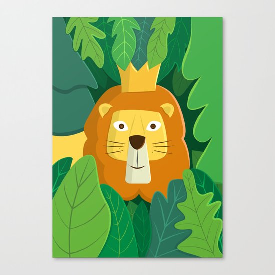 King of the Jungle Canvas Print