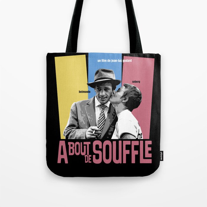 A Bout De Souffle Tote Bag Movie Tote Bag Cotton Tote Bag 