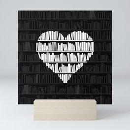 Book Lover Mini Art Print