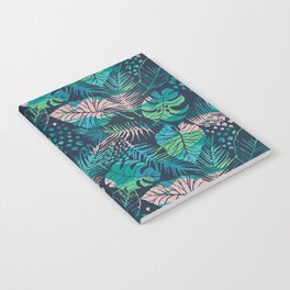 Plants Tropical Pattern - Botanical Palm Summer Notebook