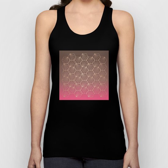 Natural Geometry II Unisex Tank Top