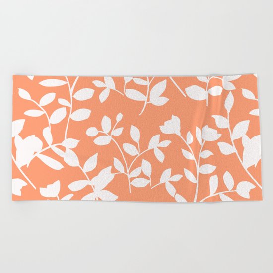 coral Beach Towel