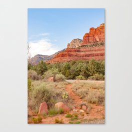 Sedona Trailhead Canvas Print