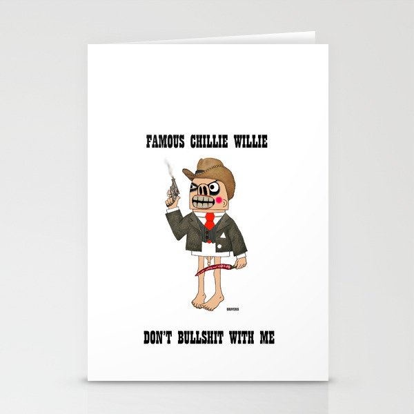 don't bullshit with me Stationery Cards