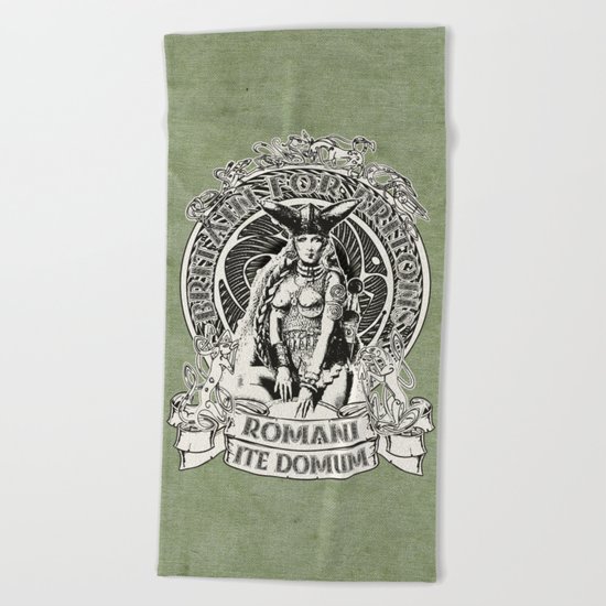 Boudicca: Original Nationalist Beach Towel