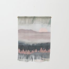 Forest Lake Evening Wall Hanging