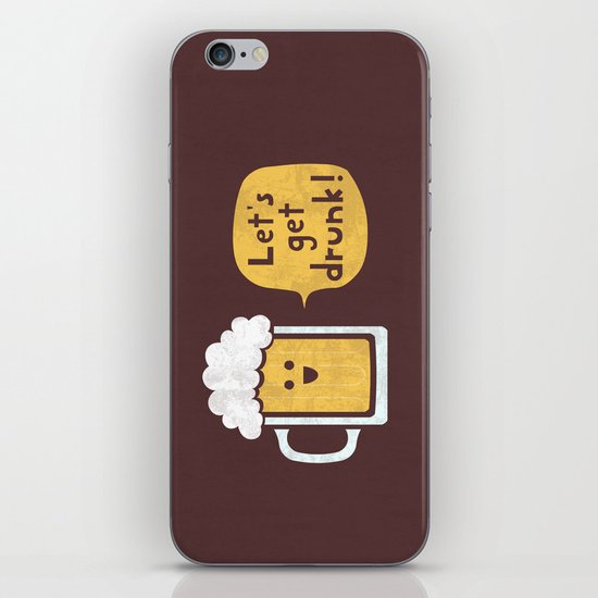 Drinking Buddy iPhone & iPod Skin