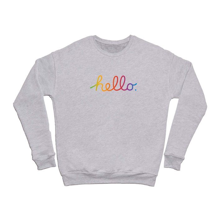 Hello — A tribute to Apple Crewneck Sweatshirt