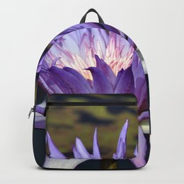 Purple Water Lily Backpack