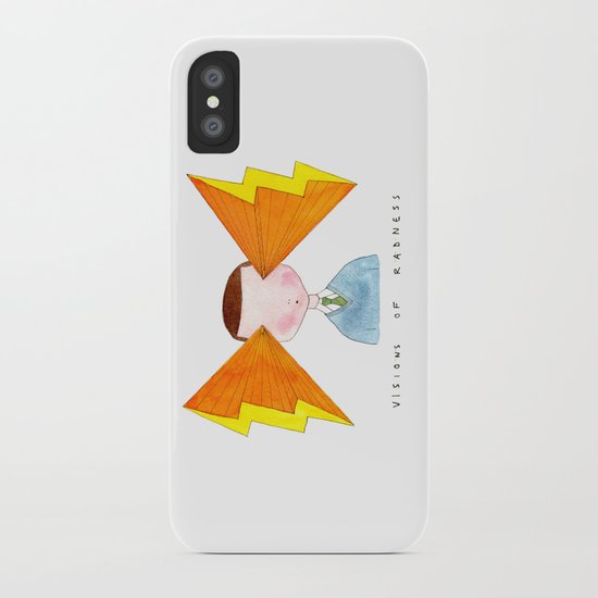 visions of radness iPhone Case