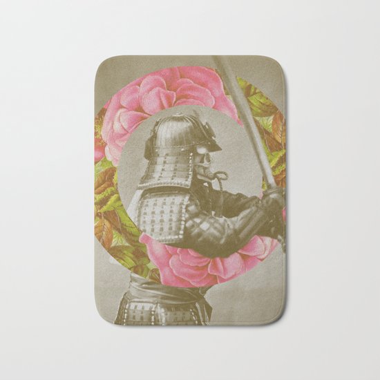 Botanical Samurai Bath Mat