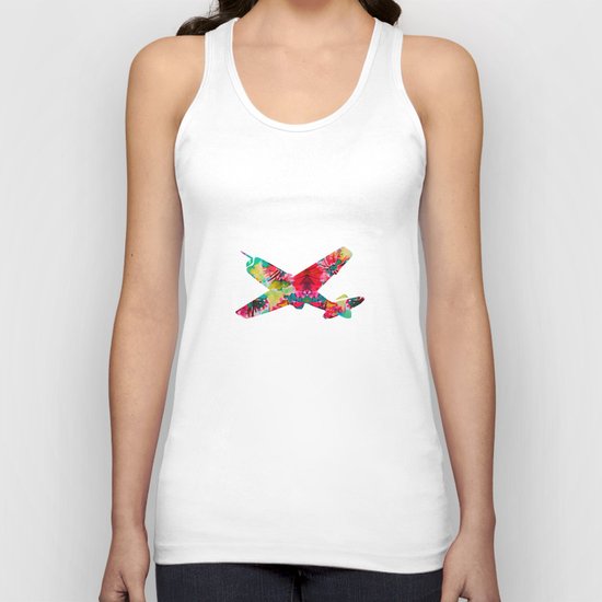 avion fleur 5 Unisex Tank Top
