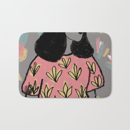 Gray Bath Mat