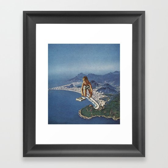 rio Framed Art Print