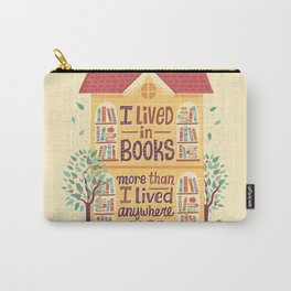 Lived in books Carry-All Pouch