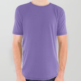 Summer Dream ~ Soft Violet Purple All Over Graphic Tee