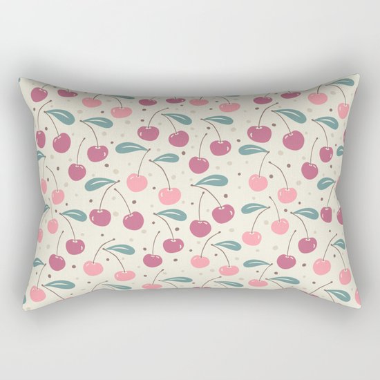 Cherry Delight Rectangular Pillow