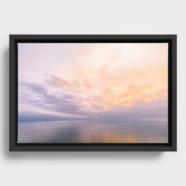 Sundown Framed Canvas