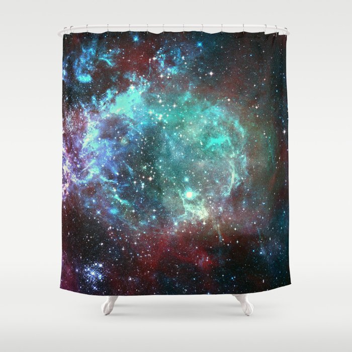 Star field in space Shower Curtain