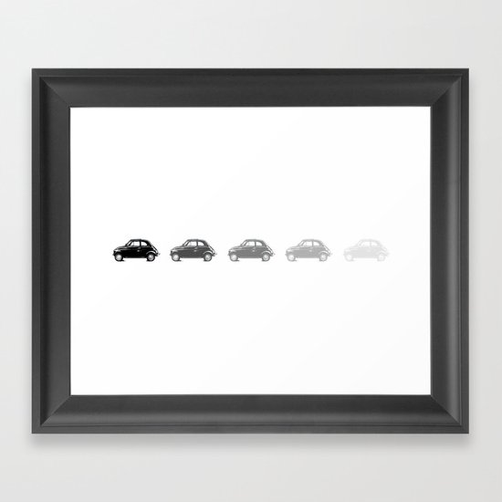 car 5oo Framed Art Print