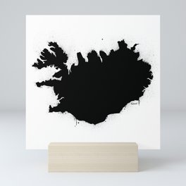Iceland B&W Mini Art Print