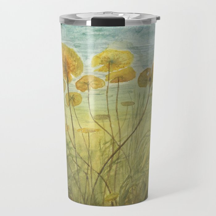 Lotus Leaves Travel Mug