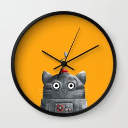 C.A.T. Cat Robot Wall Clock