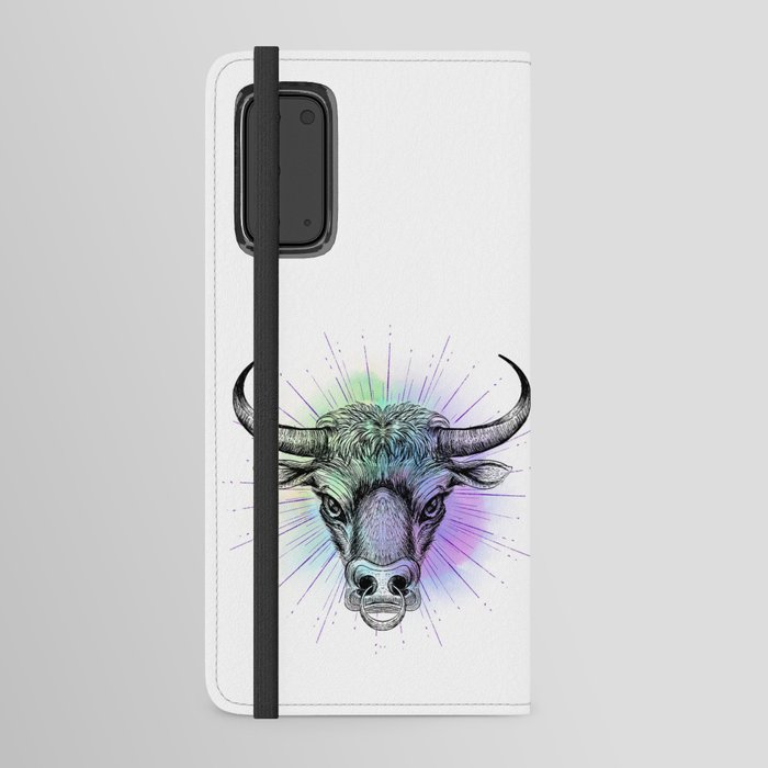 Zodiac Taurus Android Wallet Case